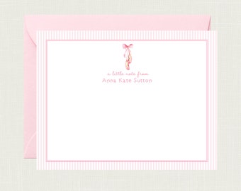 Girls Ballerina Stationery Set | Girls Ballerina Stationary | Ballerina Notecards | Ballerina Notecards | Ballerina Thank You Cards | Ballet