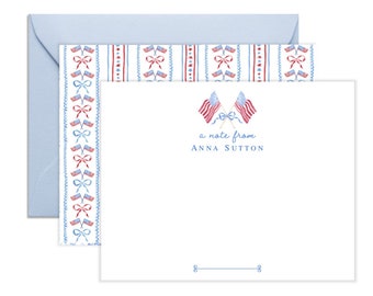 Patriotic Stationery | Patriotic Stationary | Patriotic Note Cards | Patriotic Gifts | American Flag Stationary USA Flag | Patriotic Gift