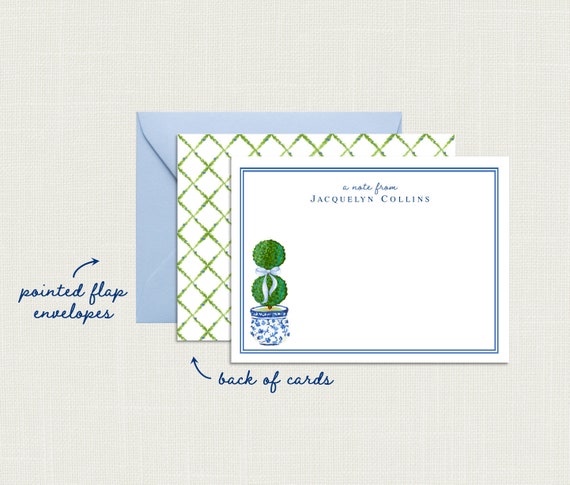 Chinoiserie Ginger Jar Note Card Chinoiserie Ginger Jar Note Card