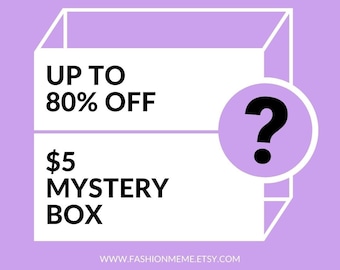 Mystery Grab Bag Self Gift Box Mini Surprise Goodie Bag Assorted Accessories Cute Gifts for Girls