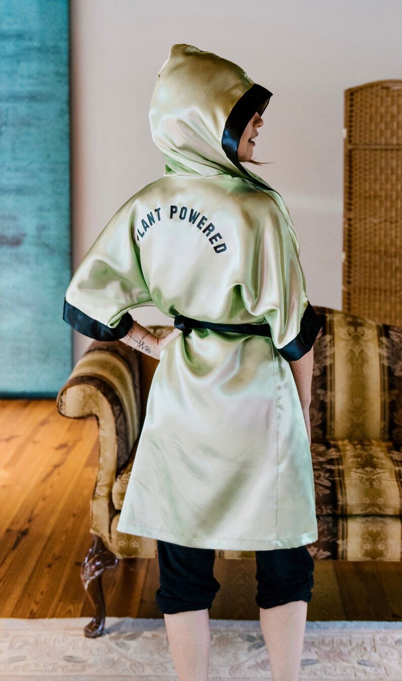 Satin Boxer Robes Custom Bridal Party Robes Personalised Etsy