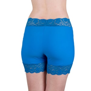 Lace Trimmed Bike Shorts - Etsy