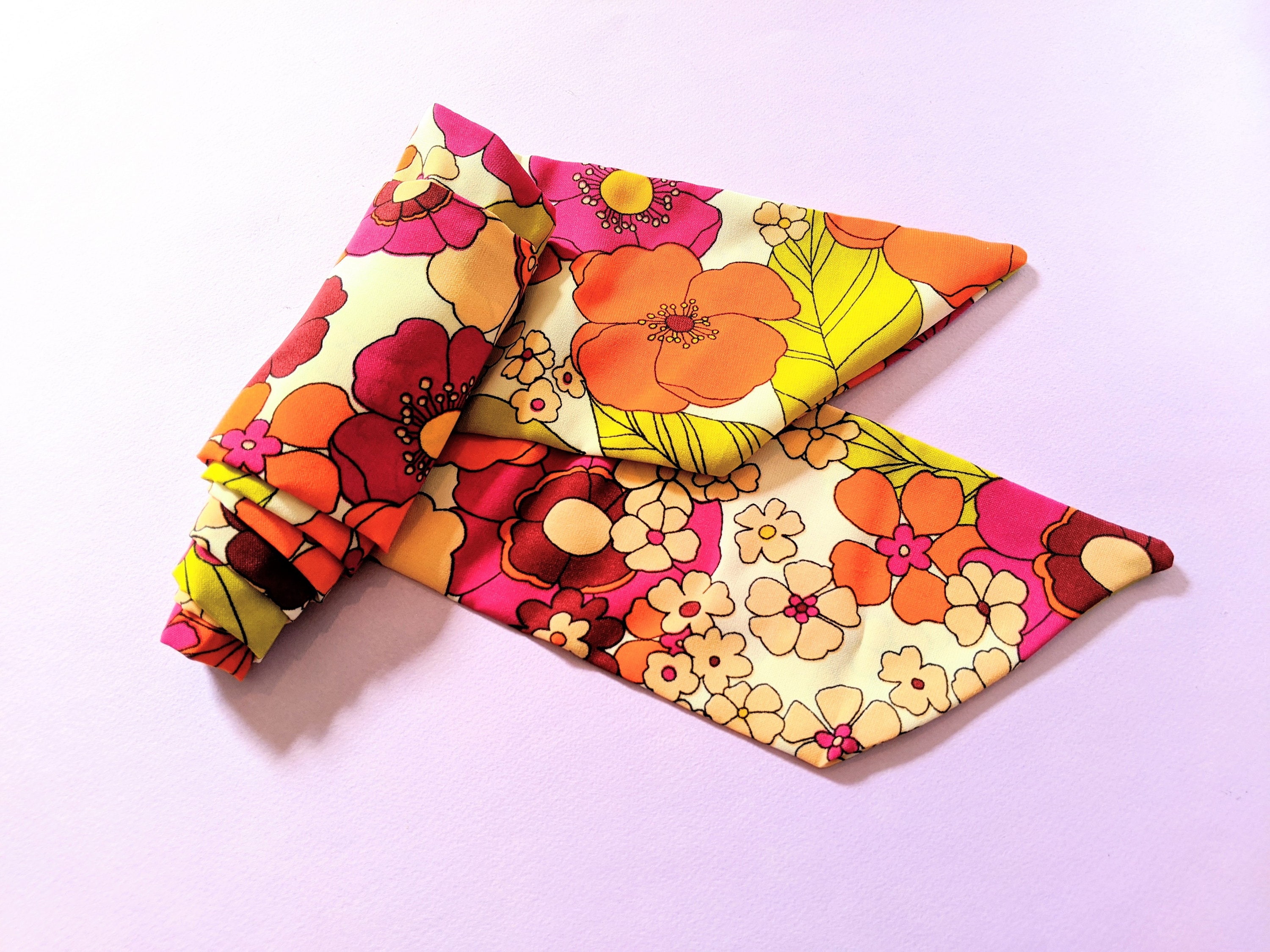 小物 60S VINTAGE BLACK COOKIE PATTERN BANDANA 小物 60S VINTAGE