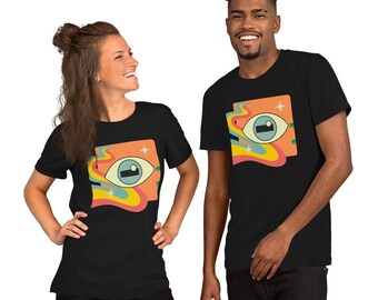 Cosmic Goat Eye - Unisex t-shirt