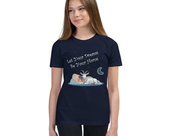 Let Your Dreams Be Your Horns - Youth Short Sleeve T-Shirt