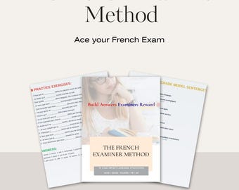 Französisch-Prüfungsvorbereitungsbuch | GCSE, IGCSE, A-Level, IB Französisch | 15 wirkungsvolle Grammatikstrukturen | Schreiben & Sprechen