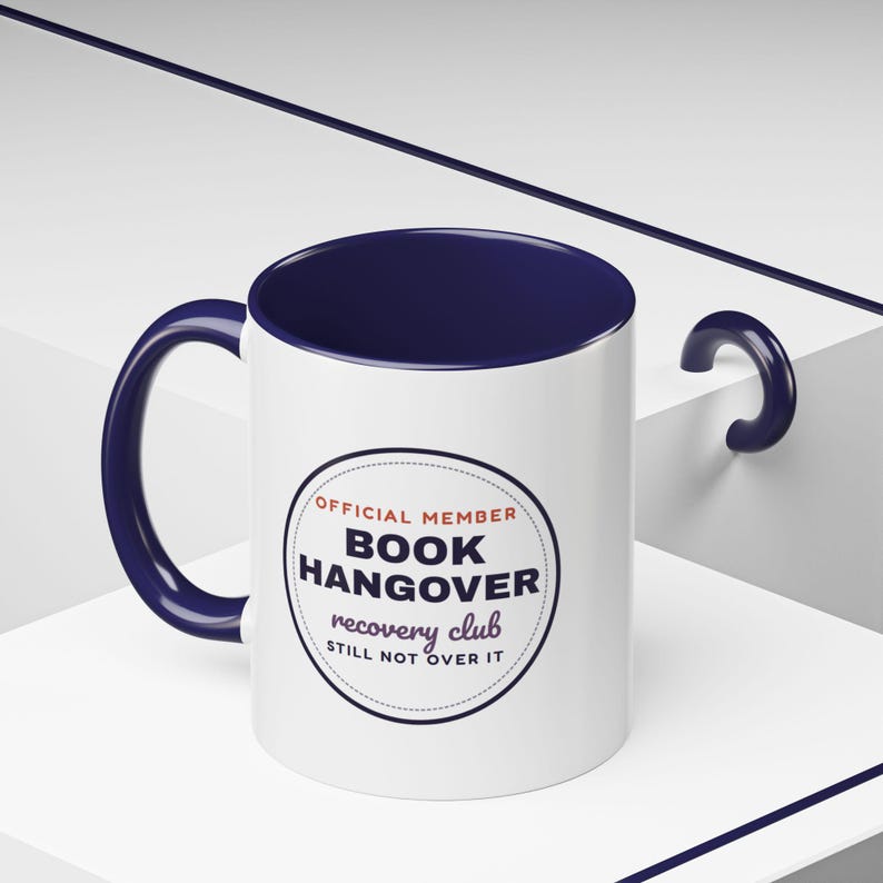 Book Hangover Recovery Club Mug, Book Lover Gift, Reader Coffee Cup image 12