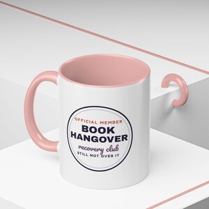 Book Hangover Recovery Club Mug, Book Lover Gift, Reader Coffee Cup image 18