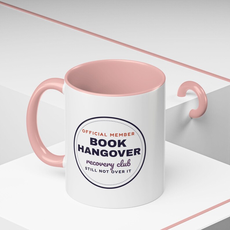 Book Hangover Recovery Club Mug, Book Lover Gift, Reader Coffee Cup image 18