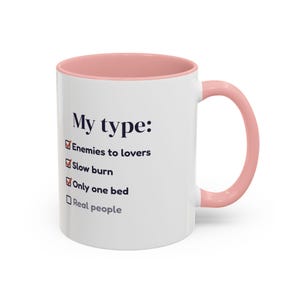 Book Lover Mug, Trope Checklist Coffee Cup, Reader Gift (11 oz) image 15