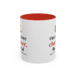 One More Chapter Then Bed Mug, Book Lover Coffee Mug, Bookish Gift for Reader, Bookworm Cup image 19