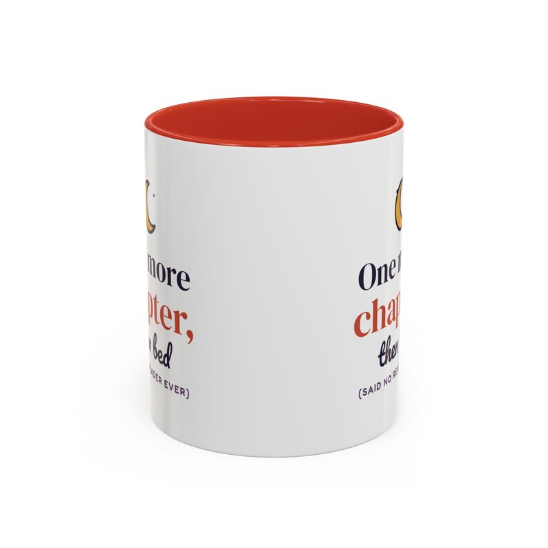One More Chapter Then Bed Mug, Book Lover Coffee Mug, Bookish Gift for Reader, Bookworm Cup image 19