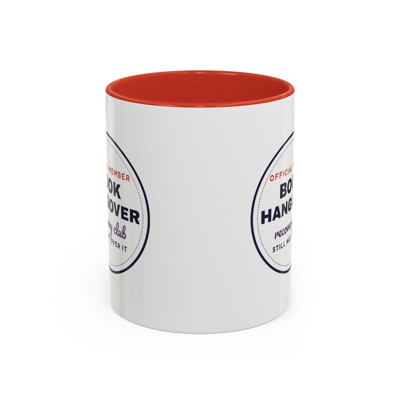 Book Hangover Recovery Club Mug, Book Lover Gift, Reader Coffee Cup image 19