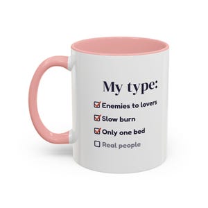 Book Lover Mug, Trope Checklist Coffee Cup, Reader Gift (11 oz) image 16