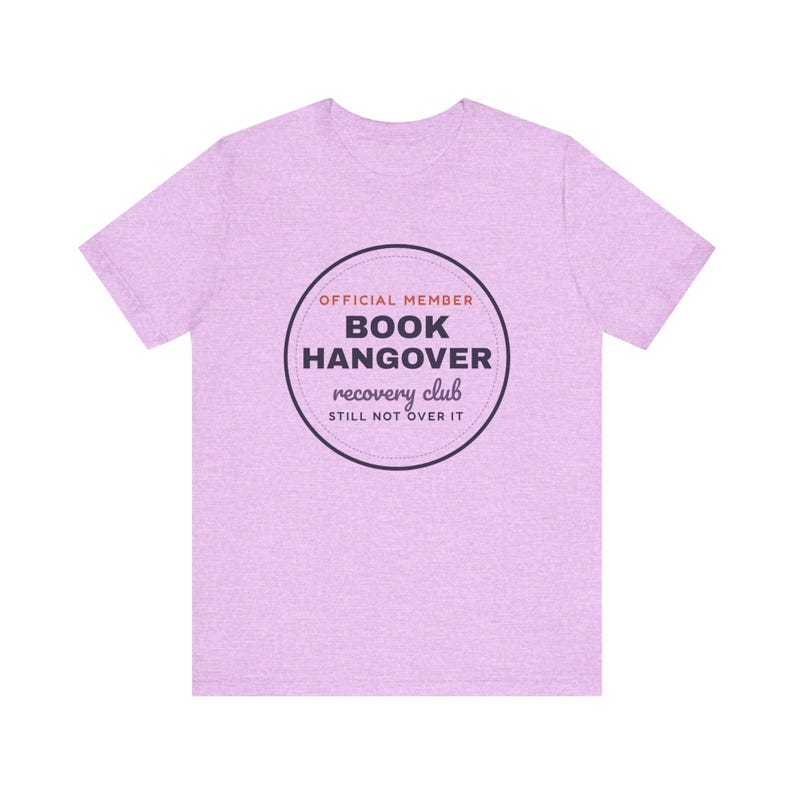 Book Hangover Recovery Club Shirt, Funny Book Lover Tee, Reader Gift image 5