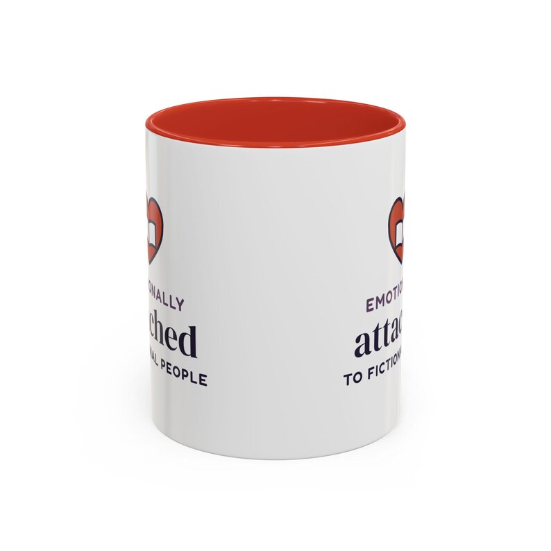 Emotionally Attached to Fictional People Mug, Book Lover Gift, Reader Coffee Cup image 19