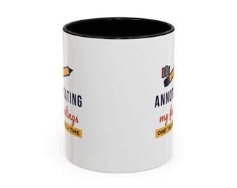Annotating My Feelings Mug, Book Lover Coffee Mug, Bookish Gift for Reader, Bookworm Cup