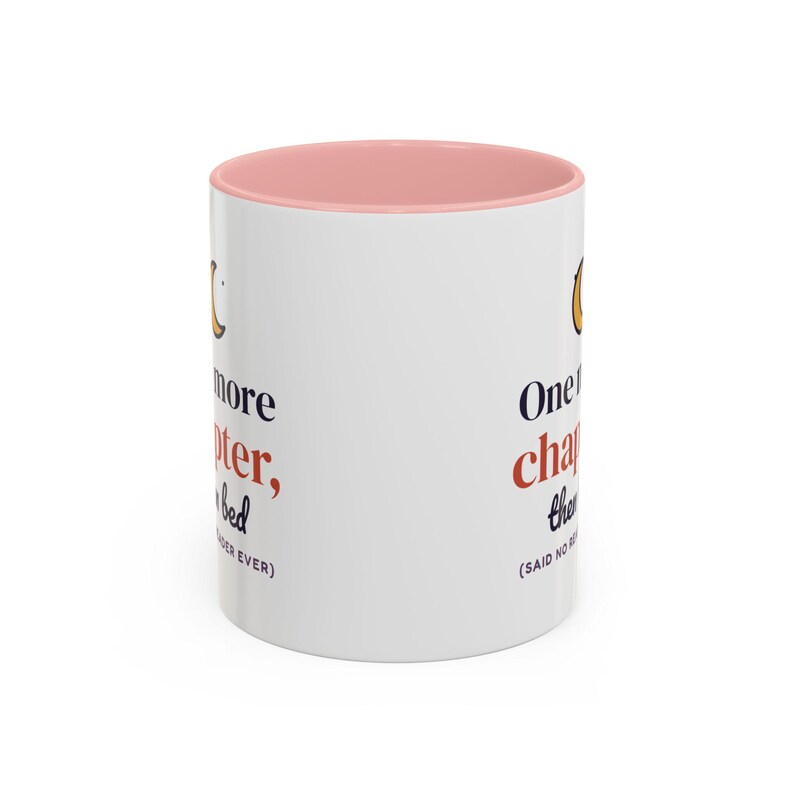 One More Chapter Then Bed Mug, Book Lover Coffee Mug, Bookish Gift for Reader, Bookworm Cup image 13