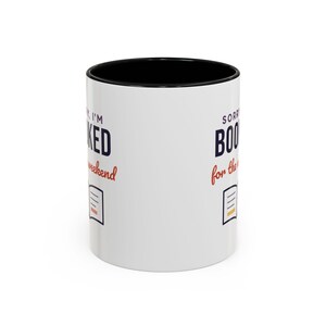 Booked for the Weekend Mug, Book Lover Coffee Mug, Bookish Gift for Reader, Bookworm Cup image 1
