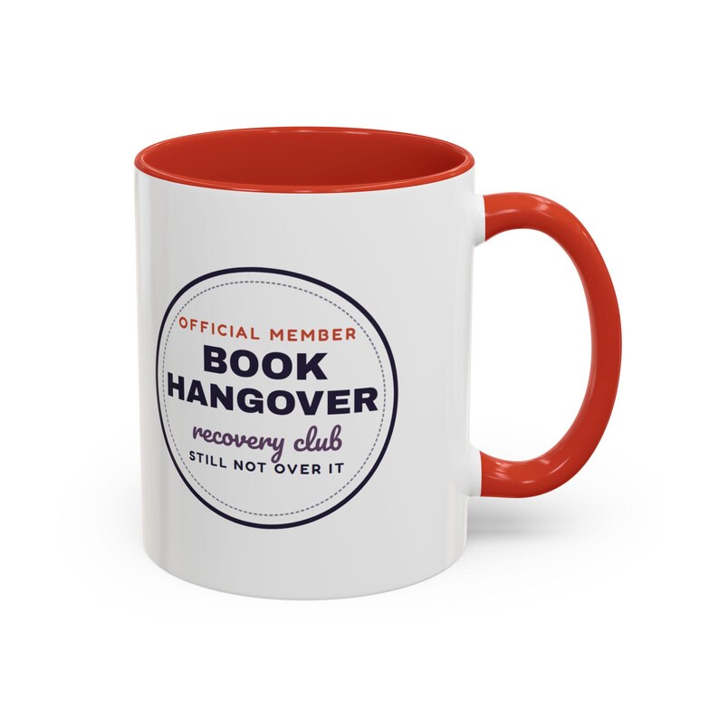 Book Hangover Recovery Club Mug, Book Lover Gift, Reader Coffee Cup image 20