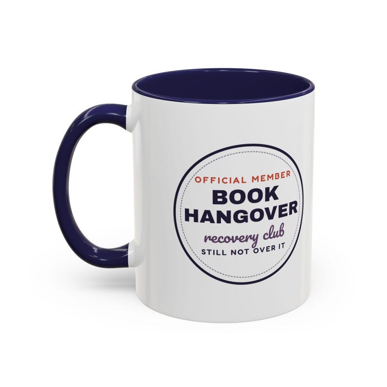 Book Hangover Recovery Club Mug, Book Lover Gift, Reader Coffee Cup image 9
