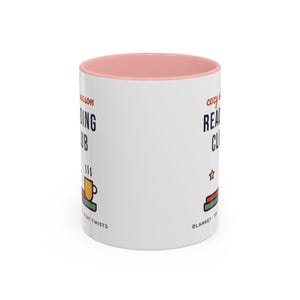 Cozy Season Reading Club Mug, Book Lover Gift, Plot Twist Design (11 oz Ceramic) image 13