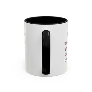 Book Lover Mug, Trope Checklist Coffee Cup, Reader Gift (11 oz) image 5