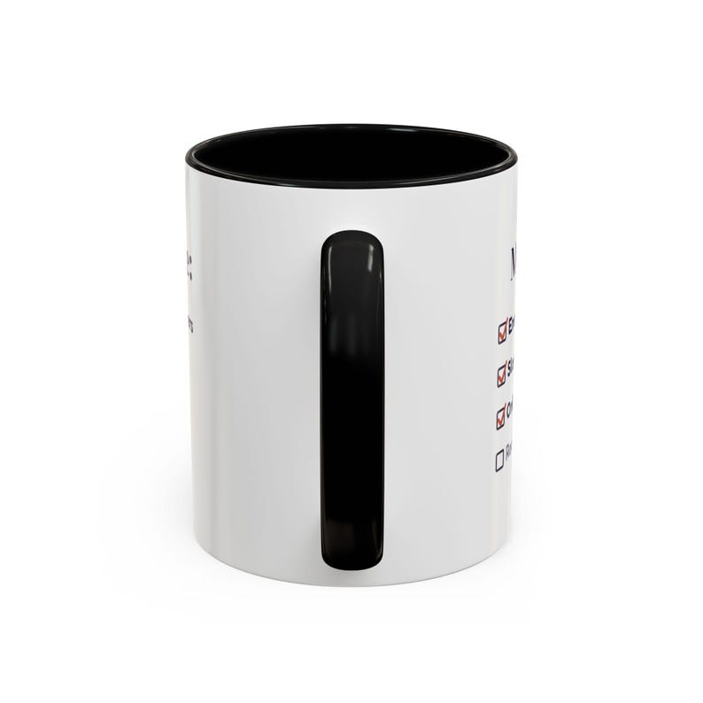 Book Lover Mug, Trope Checklist Coffee Cup, Reader Gift (11 oz) image 5