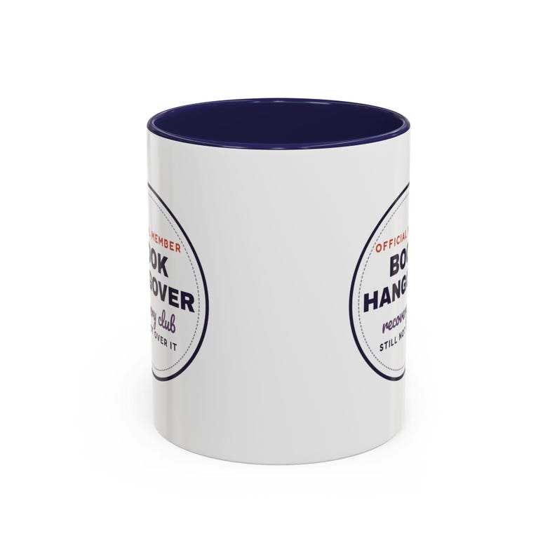 Book Hangover Recovery Club Mug, Book Lover Gift, Reader Coffee Cup image 7