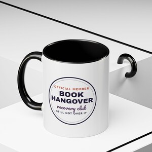 Book Hangover Recovery Club Mug, Book Lover Gift, Reader Coffee Cup image 6