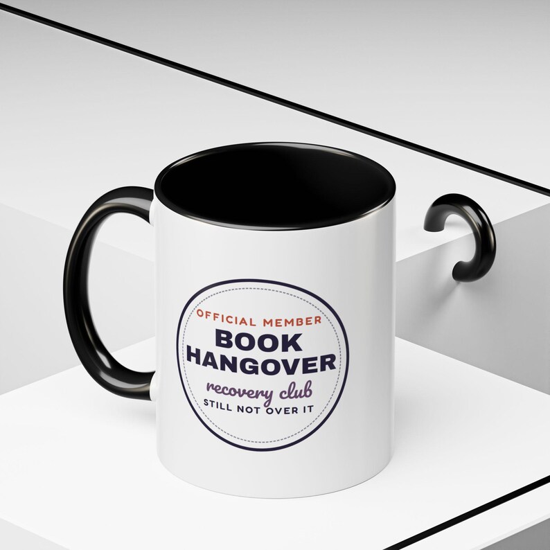 Book Hangover Recovery Club Mug, Book Lover Gift, Reader Coffee Cup image 6