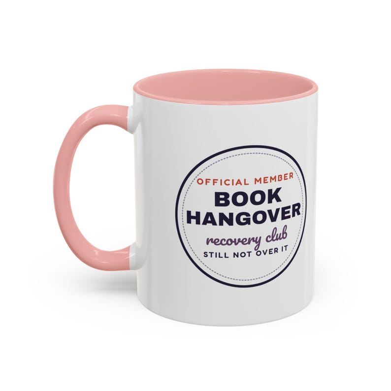 Book Hangover Recovery Club Mug, Book Lover Gift, Reader Coffee Cup image 15