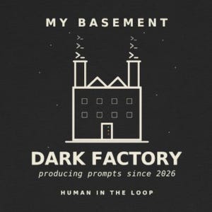 Maglietta Dark Factory / Maglietta divertente AI Basement / Regalo per ingegneri tecnici