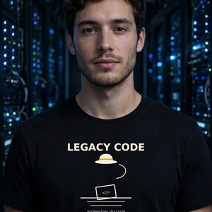 Legacy Code Archaeologist T-Shirt | Funny Developer Gift | Coder Tech Tee
