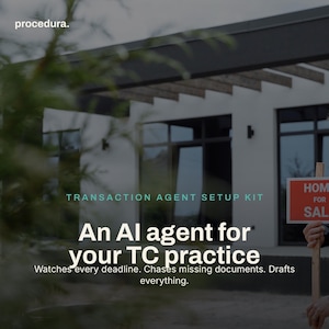 Transaction Coordinator AI Agent Kit | Real Estate Automation Blueprints for Make.com n8n: Deadline Tracker, Document Chaser and Risk Flags