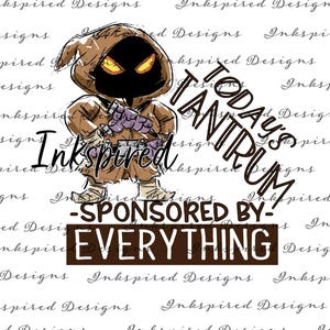 La rabieta de hoy patrocinada por Everything Coffee Java Scavengers SW PNG Print Hand Drawn Artwork Digital Download