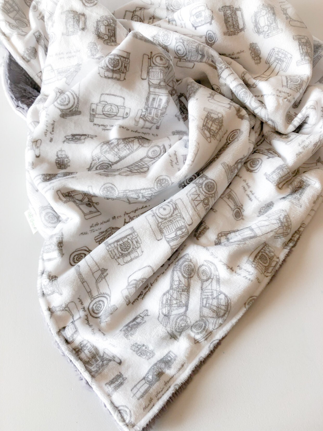 Classic Cars Minky Blanket Adult Throw Childs Baby Blanket Etsy