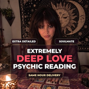 Deep Love Psychic Reading Same Hour | Relationship Soulmate Twin Flame, Accurate Honest, Extra Detailed