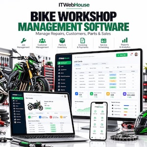 Bike Workshop Management Software | Motorcycle Repair Shop POS