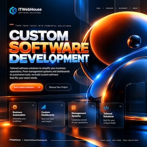 Custom Software Development | Business Management Software | Custom Web Application | CRM, POS & Inventory Software | SaaS Development