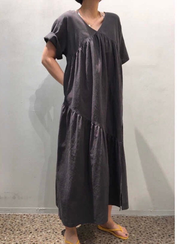 Diamond Shirrring Maxi Dress - Etsy