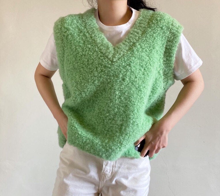boucle vest womens