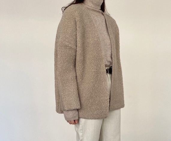 boucle cardigan