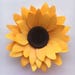DIY Sunflower, Paper Flower Template for Silhouette or Cricut Explore (SVG, DXF)
