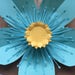 Wallflower 01, Paper Flower Template for Cricut and Silhouette (SVG, DXF)