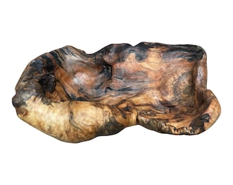 Authentic Maple Burl Wood Bowl, One Of A Kind, Hand Crafted Bowl, Murfitt Piece, No.107, Made In Canada