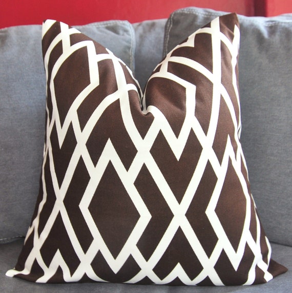 Items similar to ON BOTH SIDES Pillow Cover Decorative Pillow Cover
