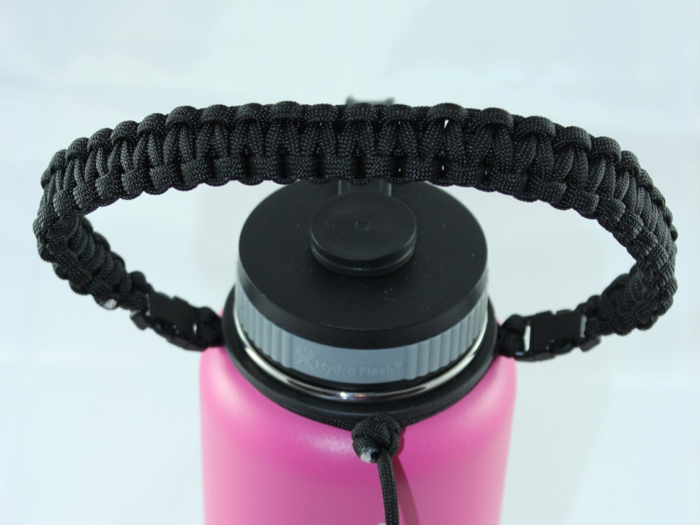Black (Solid) Colored Paracord Handle