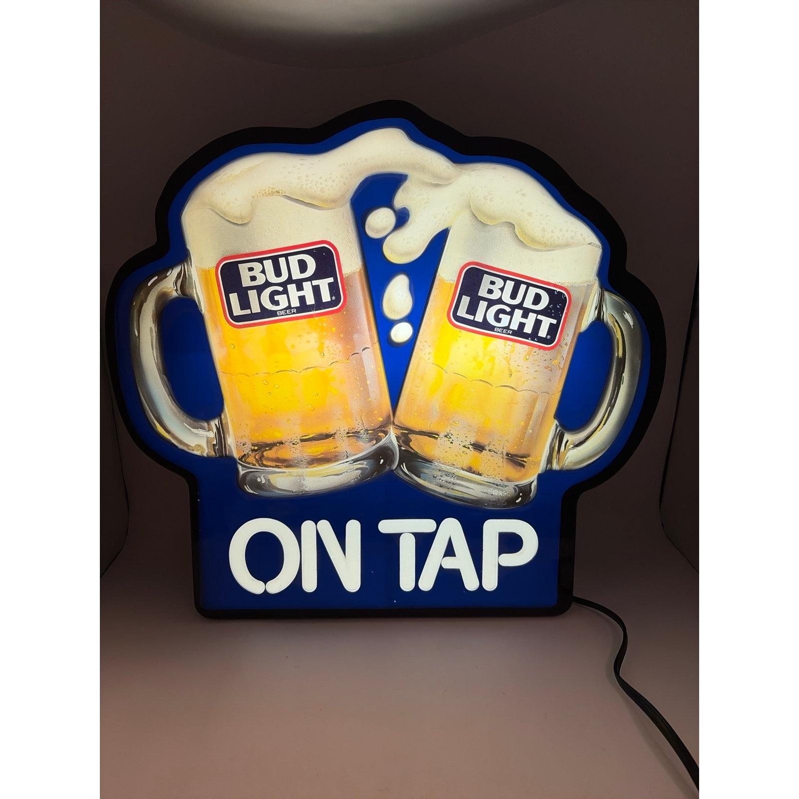 Vintage Bud Light Neon Sign - Etsy