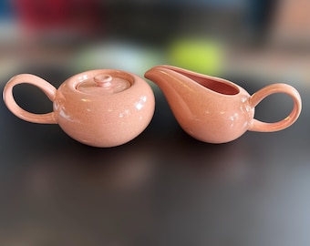 Russel Wright Steubenville Creamer And Sugar